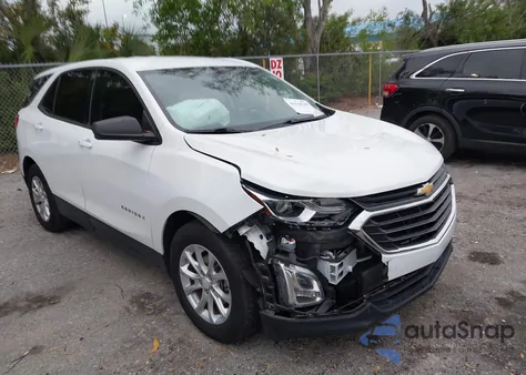 2019 Chevrolet Equinox Ls z USA, uszkodzony, nr VIN 3GNAXHEV5KS546086
